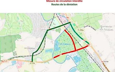 Attention ! Fermeture de route le 1er mars